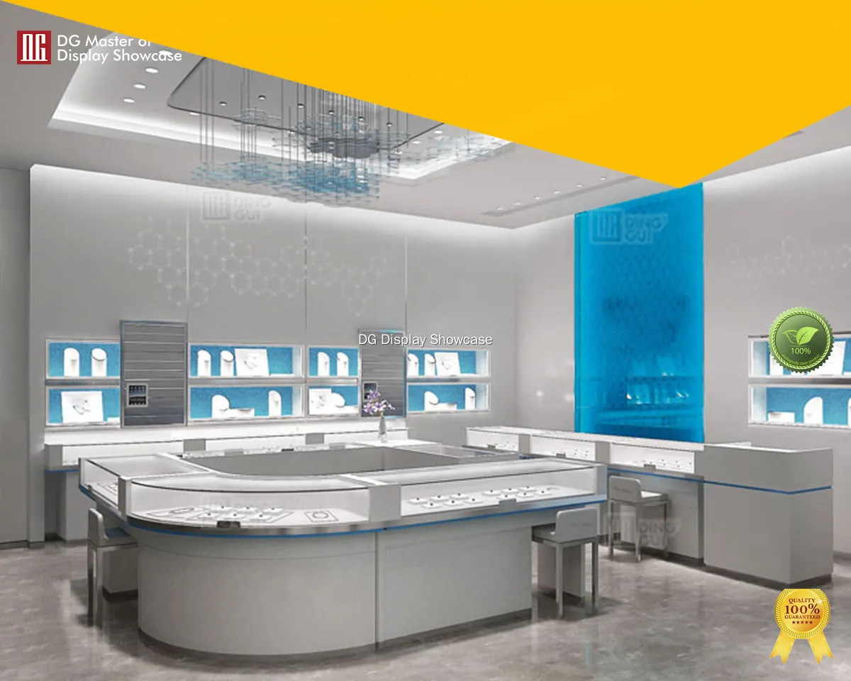 professional wall mounted lighted display case best supplier | DG Display Showcase 1