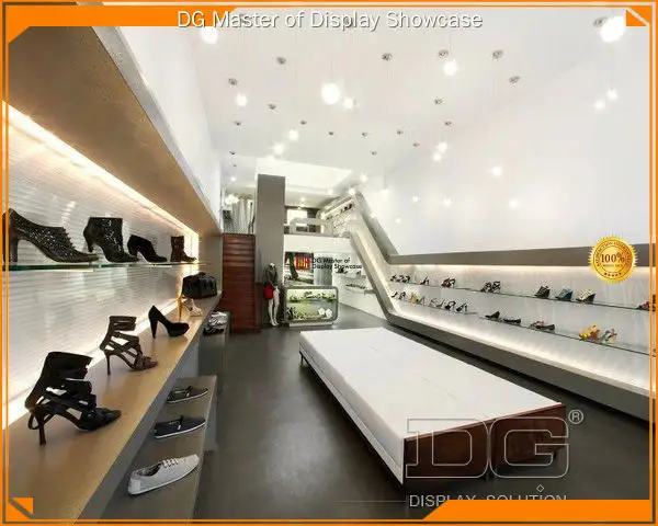 Custom Shoe Store Showcase factory personalized Manufacturer | DG Display Showcase 1