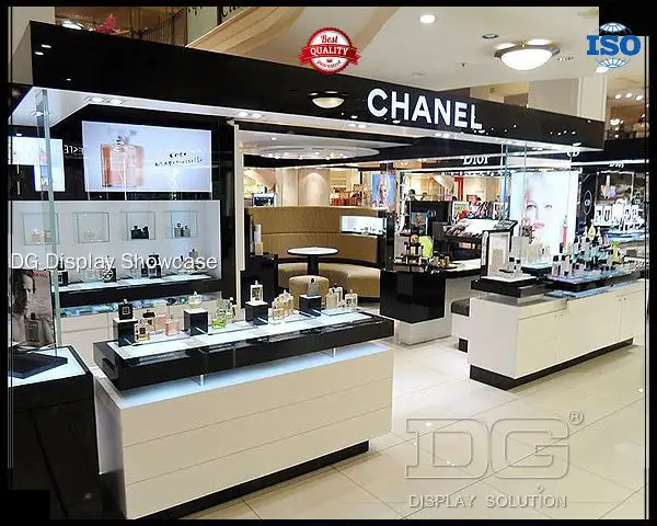 personalized perfume showcase display overseas market | DG Display Showcase 1