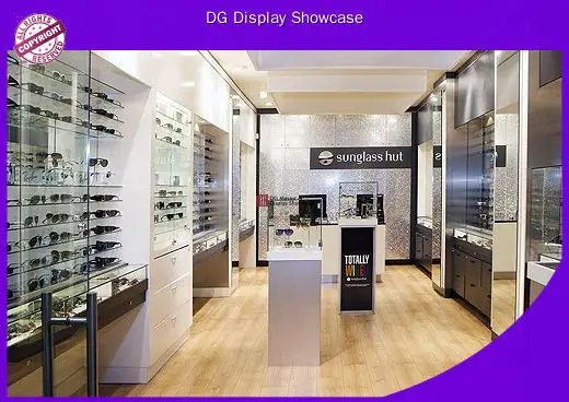 latest optical shop display cabinets for optical | DG Display Showcase 1