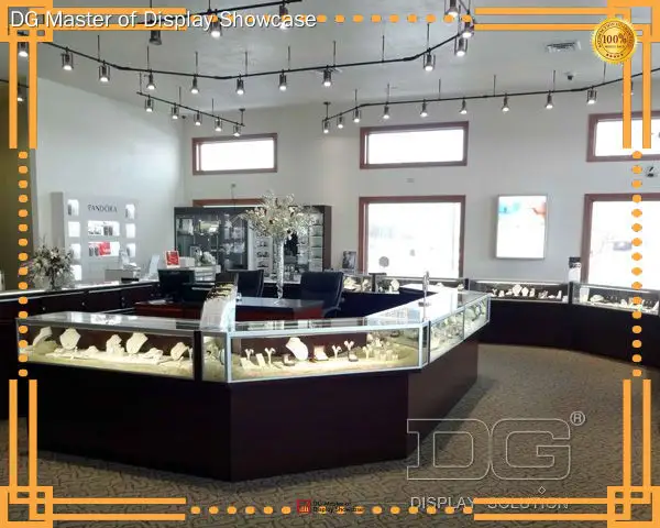 Custom Duty-free Shop wholesale top brand Manufacturer | DG Display Showcase 1