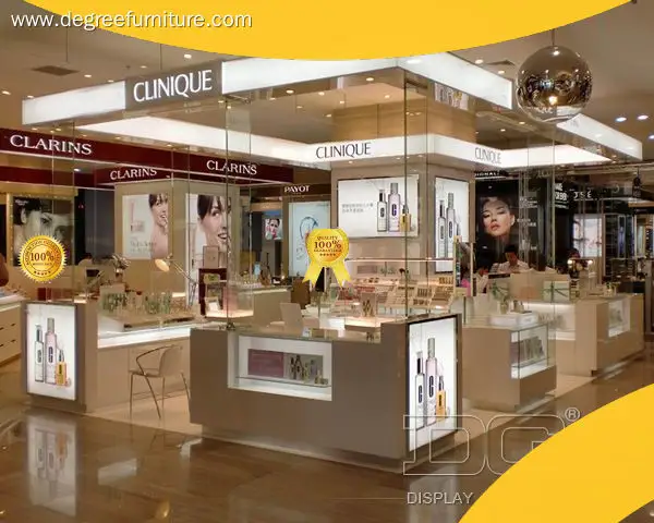 Custom showcase perfume for perfume Manufacturer | DG Display Showcase 1