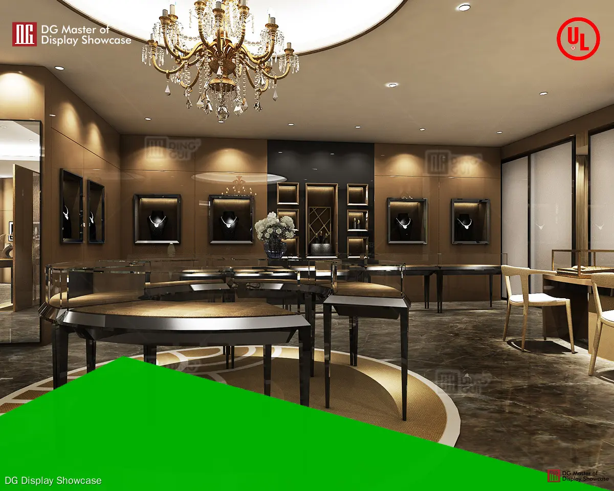 DG Display Showcase | fine quality large wall mounted display case personalized 1