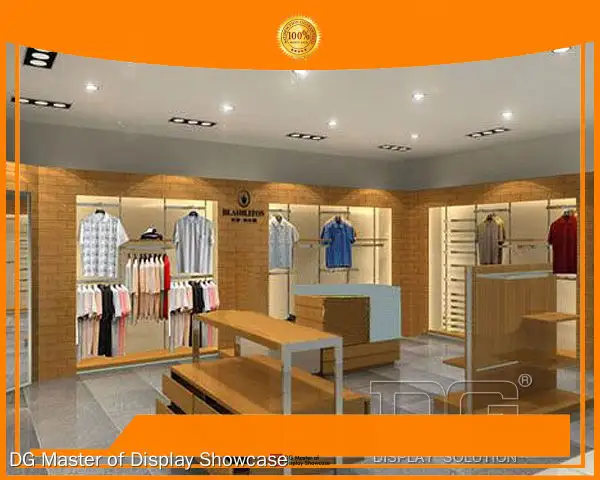 fine quality clothes display cabinet best supplier | DG Display Showcase 1