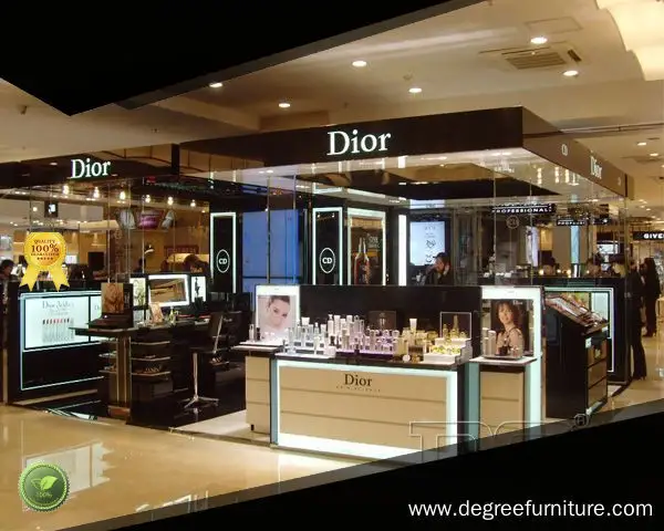 Custom cosmetics display cabinet overseas market Manufacturer | DG Display Showcase 1