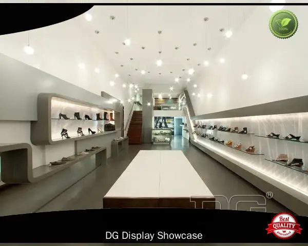 fine quality shoe showcase best supplier | DG Display Showcase 1