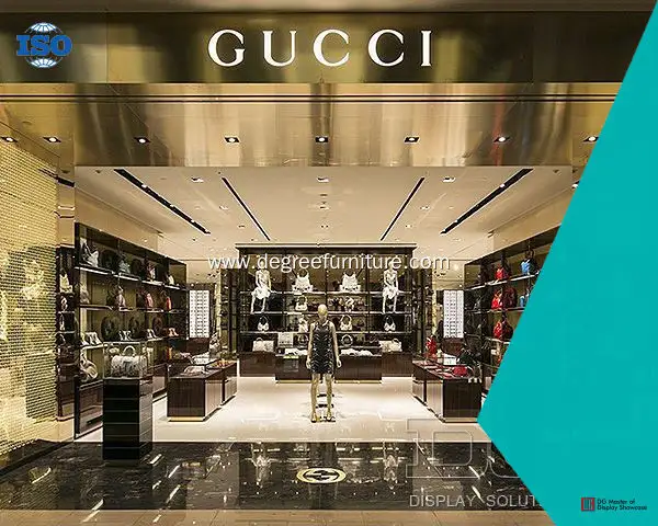 fashion Handbags Showcase manufacturers overseas market | DG Display Showcase 1