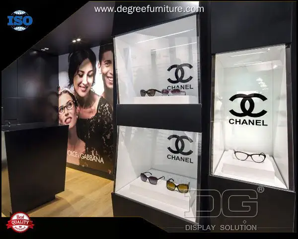 latest optical frame display cases quality assurance | DG Display Showcase 1