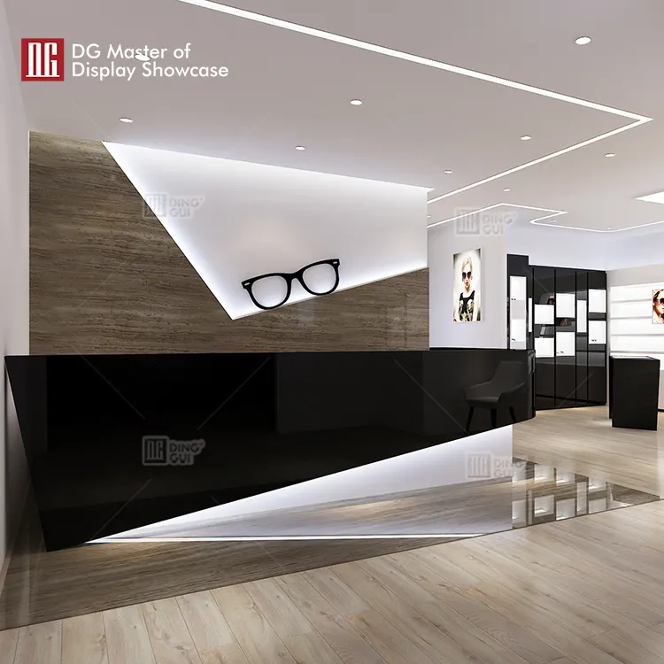 Custom optical frame display cases personalized Manufacturer | DG Display Showcase 2
