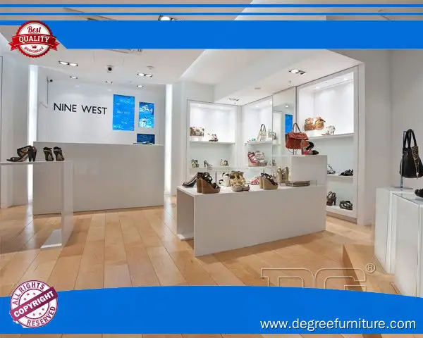 DG Display Showcase | professional glass showcase for shoes for shoe store 1