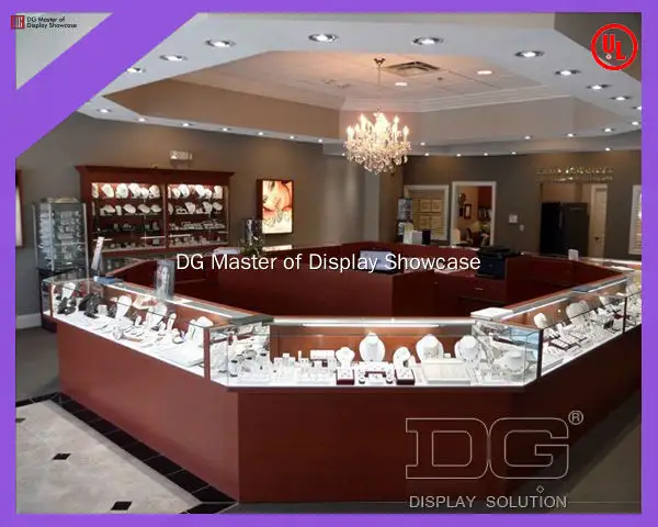 DG Display Showcase | fine quality shopping mall kiosk for duty-free shop 1