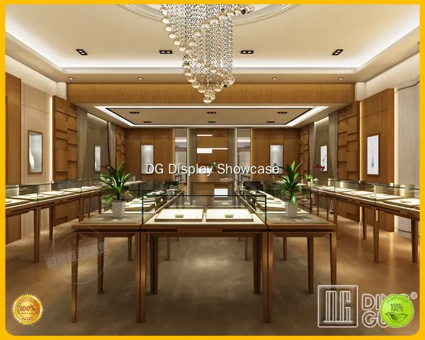Custom jewelry displays wholesale top brand Manufacturer | DG Display Showcase 1