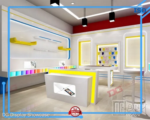 DG Display Showcase | modern Electronics Showcase manufacturers with custom services 1