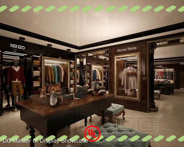 factory price Clothing Displays manufacturers personalized | DG Display Showcase 1