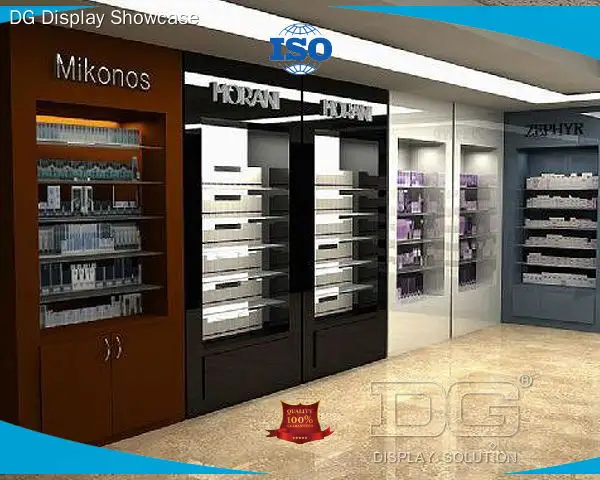 Custom perfume display cabinet for perfume Manufacturer | DG Display Showcase 1