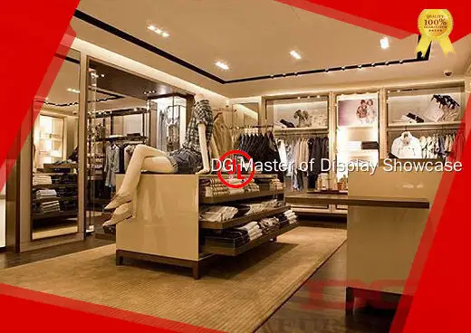 Custom Clothing Displays suppliers personalized Manufacturer | DG Display Showcase 1