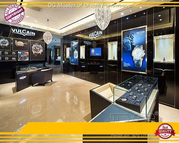 Custom showcase for watches manufacturing Manufacturer | DG Display Showcase 1