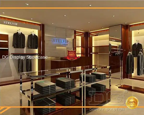 Clothing Displays suppliers at Wholesale Prices | DG Display Showcase 1