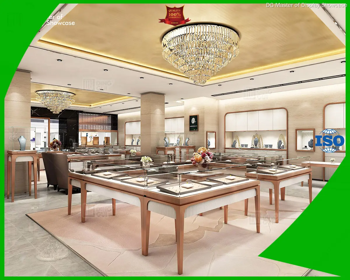 factory price wall mounted showcase with glass best supplier | DG Display Showcase 1