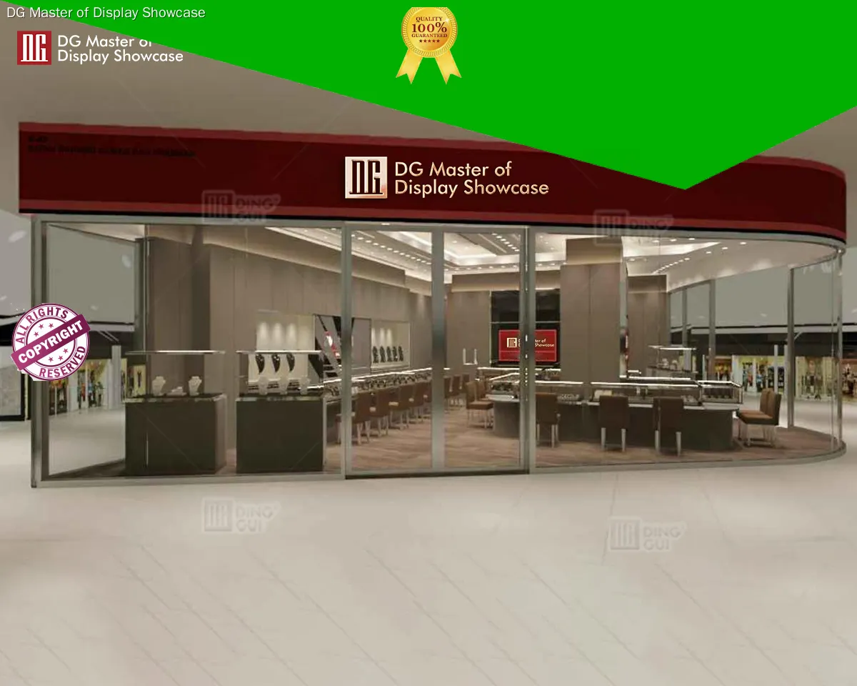 DG Display Showcase | professional wall mounted glass display case national standard 1