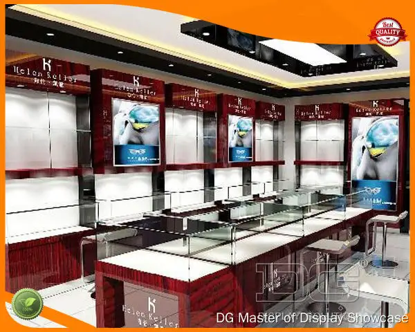 fashion eyewear display cabinet for optical | DG Display Showcase 1