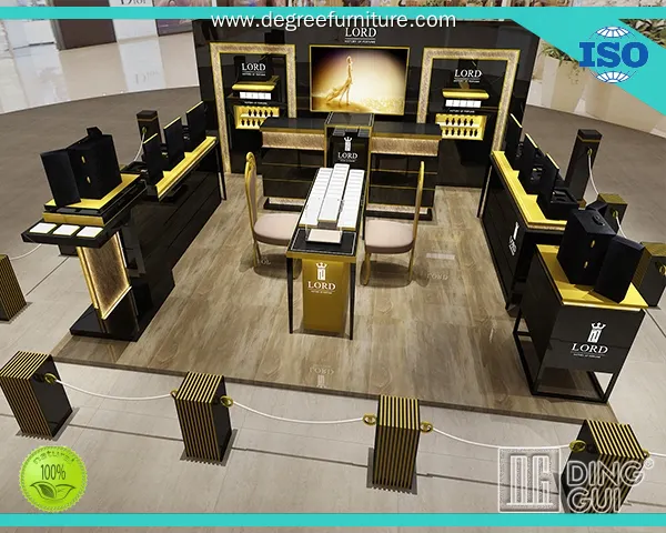 high end showcase perfume overseas market | DG Display Showcase 1