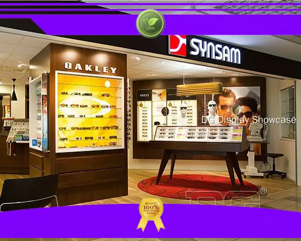 high end Optical Showcase best supplier | DG Display Showcase 1