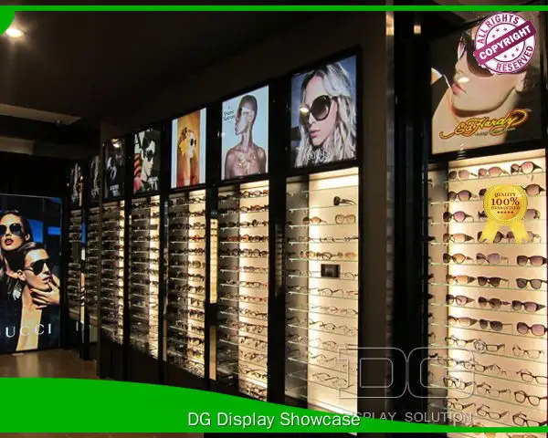 Custom Optical Showcase suppliers with custom services Manufacturer | DG Display Showcase 1