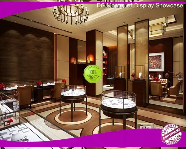 Custom Jewelry Showcases wholesale top brand Manufacturer | DG Display Showcase 1