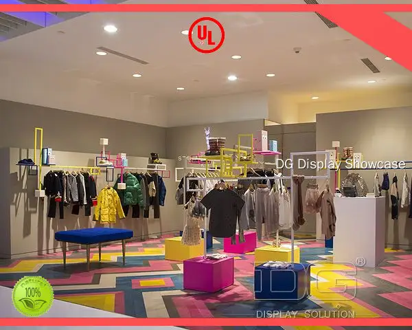 Custom clothing display cabinet best supplier Manufacturer | DG Display Showcase 1