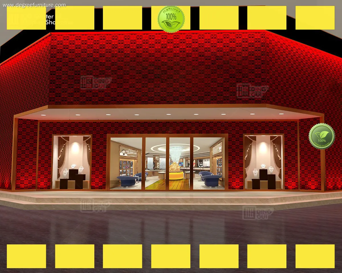 DG Display Showcase | factory price wall mounted glass display case best supplier 1