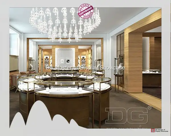 bepoke jewelry display cases top brand | DG Display Showcase 1