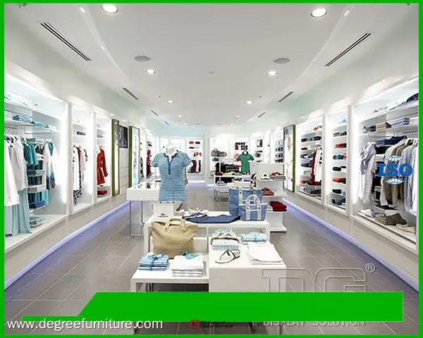 fine quality retail clothing wall display best supplier | DG Display Showcase 1