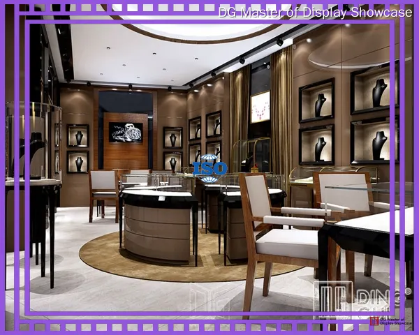 Custom Jewelry Showcase suppliers made in china Manufacturer | DG Display Showcase 1