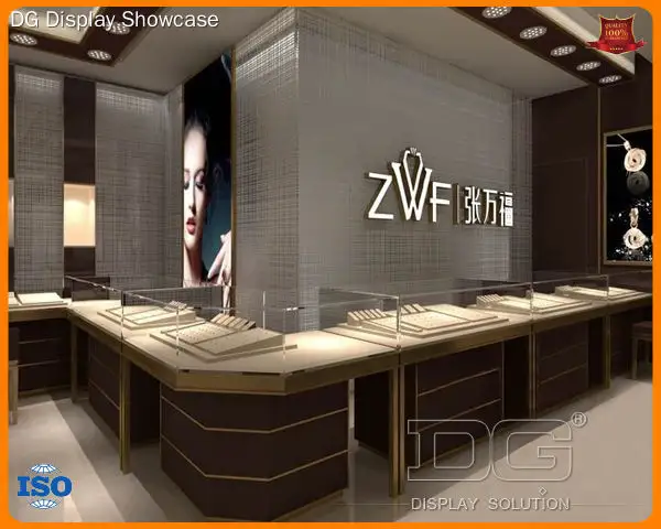oem & odm Jewelry Showcase company made in china | DG Display Showcase 1