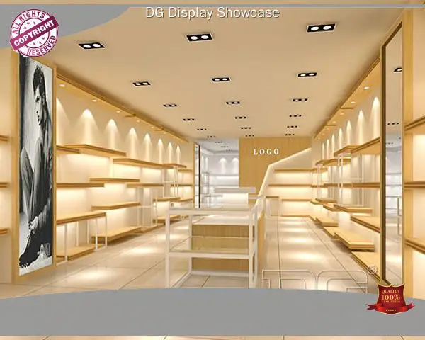Custom wholesale Shoe Store Showcase with custom services Manufacturer | DG Display Showcase 1