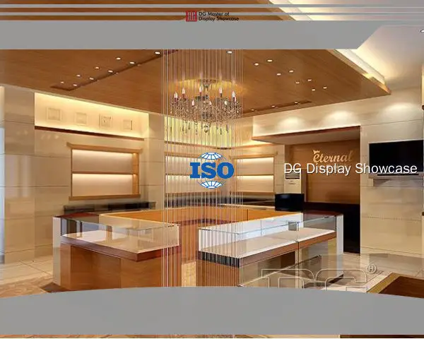 Custom shopping mall kiosk with custom services Manufacturer | DG Display Showcase1 1