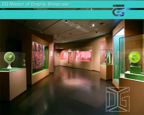 Custom museum glass display case for museum Manufacturer | DG Display Showcase 1