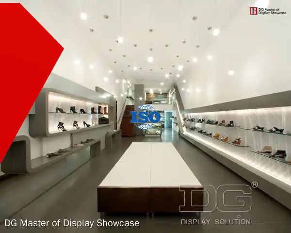 DG Display Showcase | factory price Shoe Store Showcase company for shoe store 1