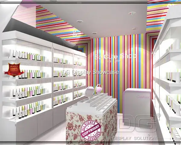 latest cosmetic showcase best supplier | DG Display Showcase 1