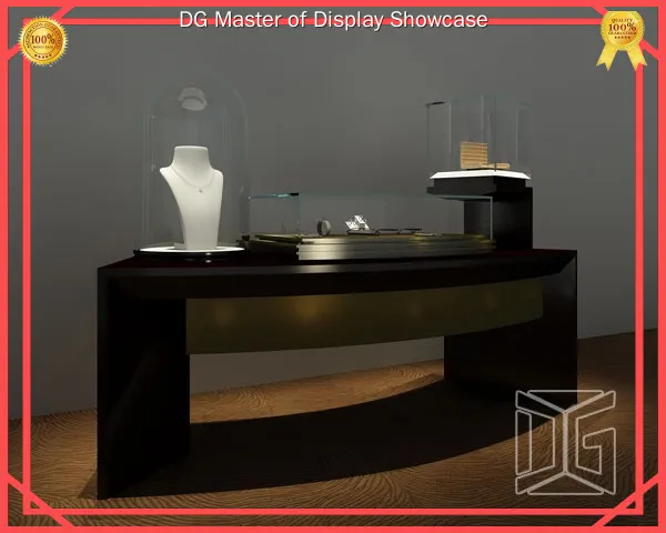 popular jewelry showcase personalized | DG Display Showcase 1