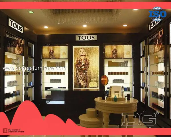 Custom perfume showcase display for perfume Manufacturer | DG Display Showcase 1