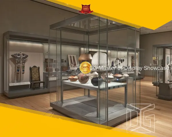 Custom portable museum display cases made in china Manufacturer | DG Display Showcase 1