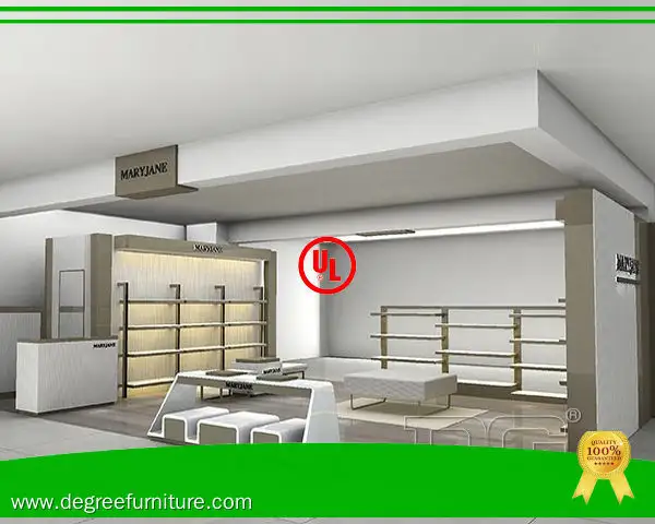 DG Display Showcase | professional Shoe Store Showcase company with custom services 1