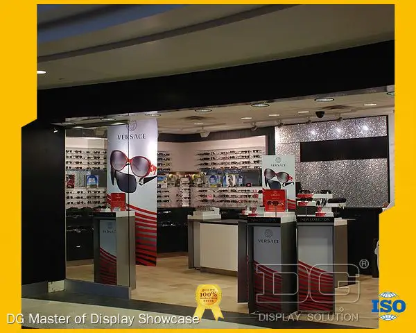 DG Display Showcase | fashion optical shop display cabinets personalized 1