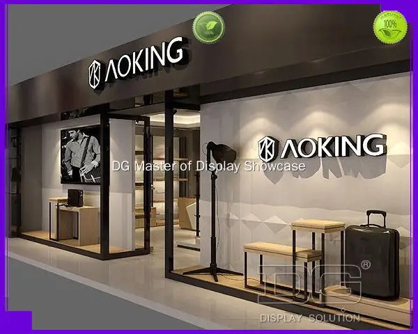 professional clothing display case with custom services | DG Display Showcase 1