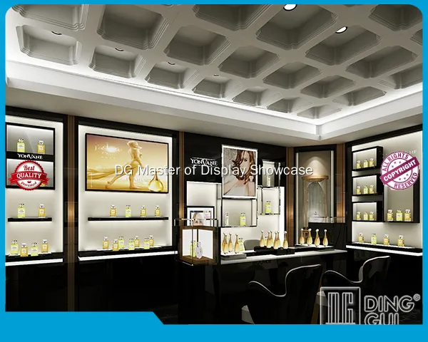 personalized perfume showcase display for perfume | DG Display Showcase 1