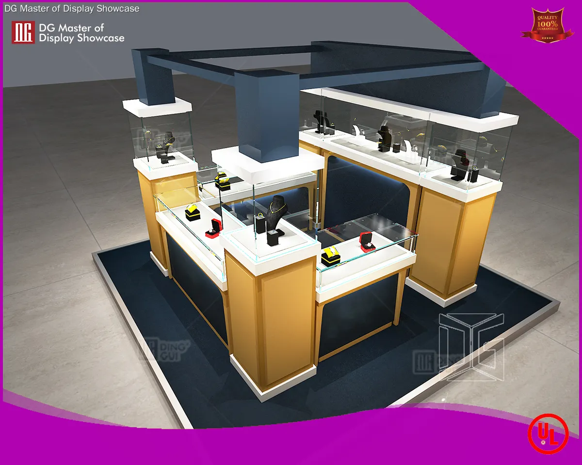 Custom glass front display case wall mount national standard Manufacturer | DG Display Showcase 1