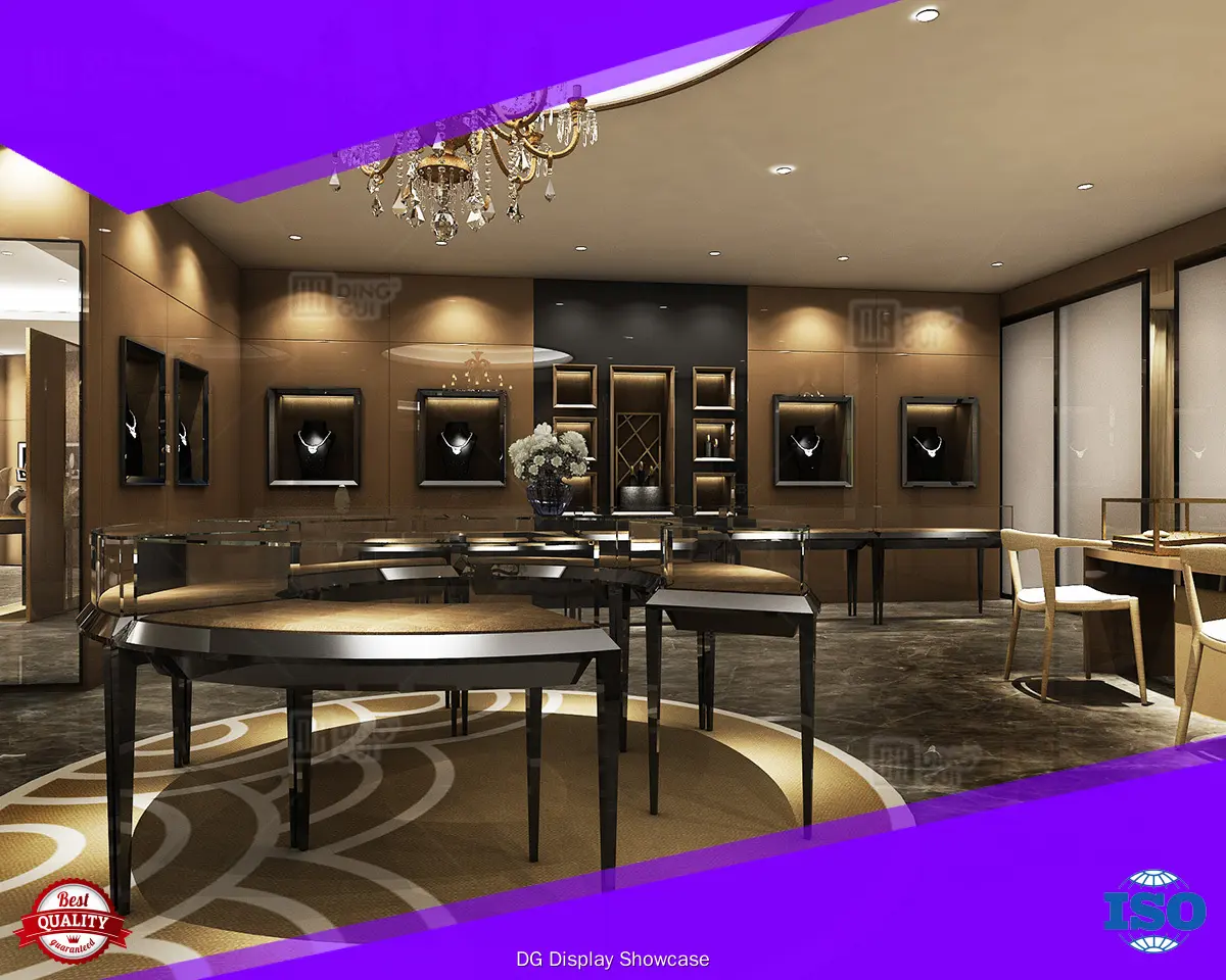 Custom wooden wall mounted showcase national standard Manufacturer | DG Display Showcase 1