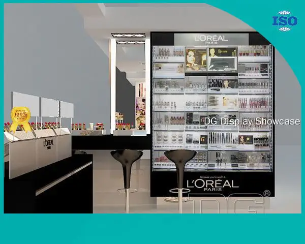 Custom cosmetic display showcase national standard Manufacturer | DG Display Showcase 1